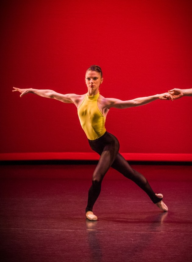 Elisabeth Zorino performing in New Zealand School of Dance Graduation Season.  Photo: Stephen A'Court.